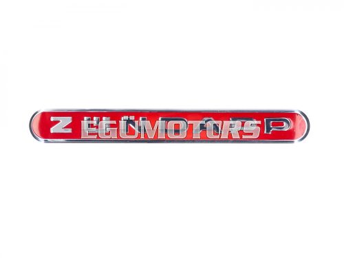 Sticker aluminum red for Zündapp