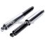 Shock absorber set with chrome sleeve 345mm for Simson S50, S51, S70, KR51/2, SR4-4, SR50, SR80, Schwalbe, Star