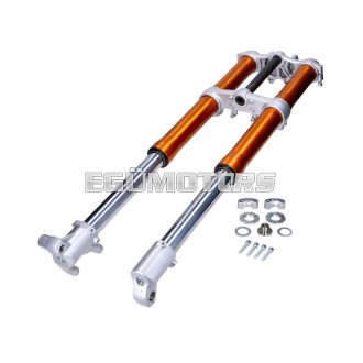   101 Octane fordított teleszkópos villa komplett, Rieju MRT PRO 50cc / 125cc 2009-től