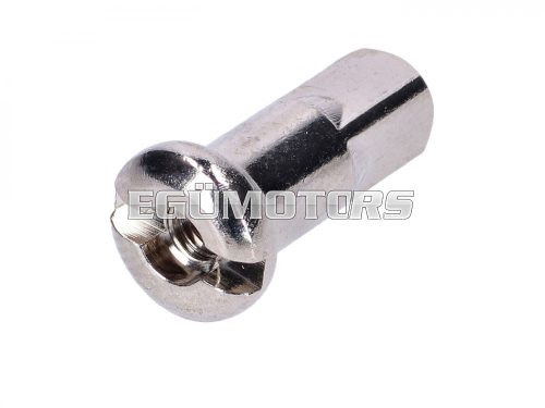 Spoke nipple M3 14mm long for moped