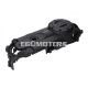 Black variator cover for Piaggio Zip 4T, Vespa LX, ,LXV, S