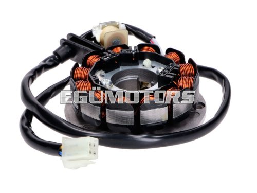 Alternator stator 12 poles for Minarelli AM6 Euro4 Euro5