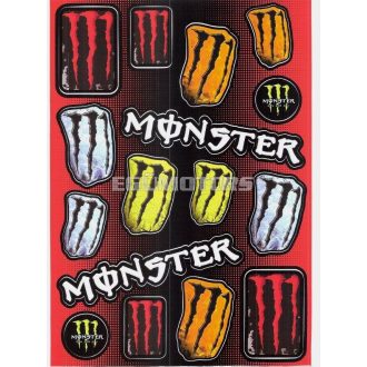 Monster I matrica szett