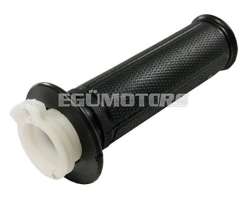 throttle tube with rubber grip right black