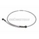 brake hose assy steel braided version 105cm for front disc brake for GY6