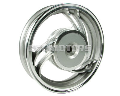 rear rim aluminum 3-spoked star for drum brake