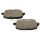 brake pad set original replacement for front disc brake for China = NK430.04