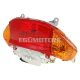 tail light assy - orange turn signal lens - E-marked for Kymco Filly, Baotian BT49QT-9