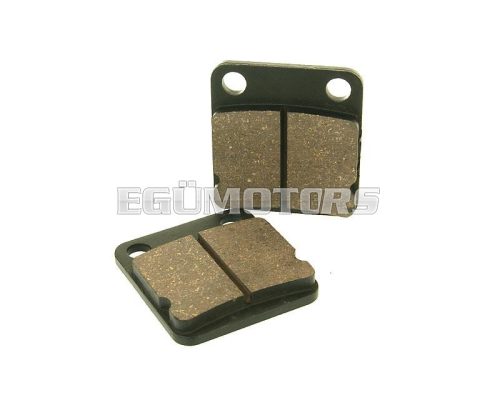 brake pad set for one piston caliper for China 4-stroke