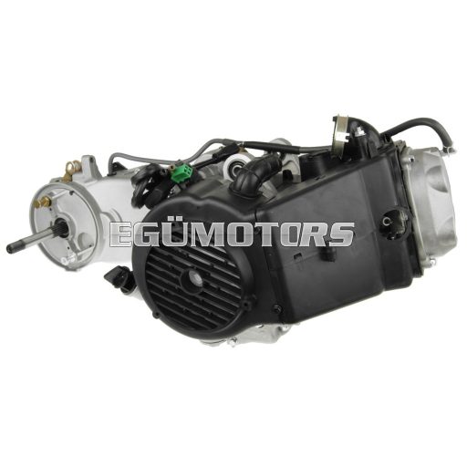 101 Octane komplett motor hosszú változat hátsó dobfékkel, 835 mm-es ékszíjjal, GY6 125cc 152QMI