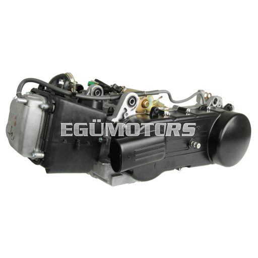 101 Octane komplett motor hosszú változat hátsó dobfékkel, 835 mm-es ékszíjjal, GY6 125cc 152QMI
