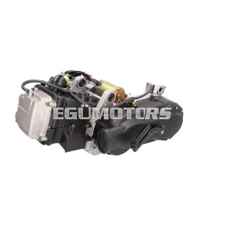   101 Octane komplett motor rövid blokkos, hátsó dobfékkel, 743 mm-es ékszíjjal, GY6 125cc 4-ütemű 152QMI motorokhoz
