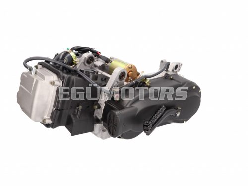 engine complete short version for rear drum brake, 743mm drive belt for GY6 125cc 152QMI