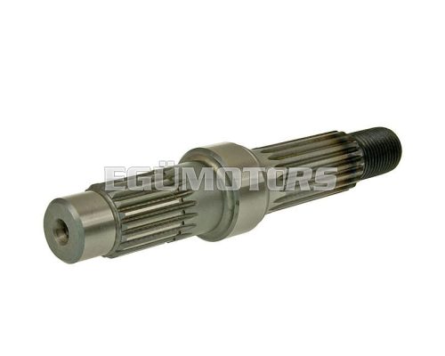 rear drive shaft / output shaft - short version for GY6 125/150cc