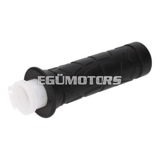   101 Octane gázmarkolat gumifogantyúval, jobb oldali, fekete, GY6 125/150cc 4 ütemű motorokhoz