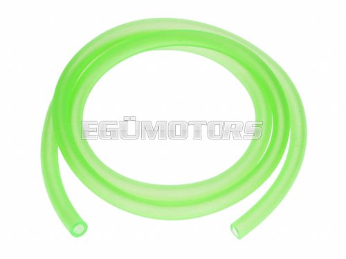 fuel hose neon-colored green 1m - 5x9mm