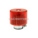 air filter Air-System metal gauze filter 35mm straight version red shield