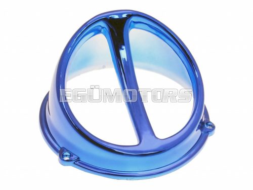 fan spoiler Air Scoop chrome blue - universal