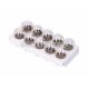 turn signal bulb clear R10W BA15S 12V 10W - 10 pcs