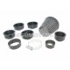 air filter Power 32-45mm carburetor connection carbon-look