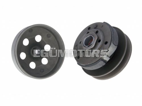 clutch pulley assy with bell 107mm for Peugeot, Kymco, Honda, 139QMB, SYM