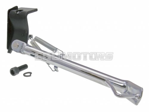 side stand / kickstand chrome for Yamaha Aerox, MBK Nitro -2012