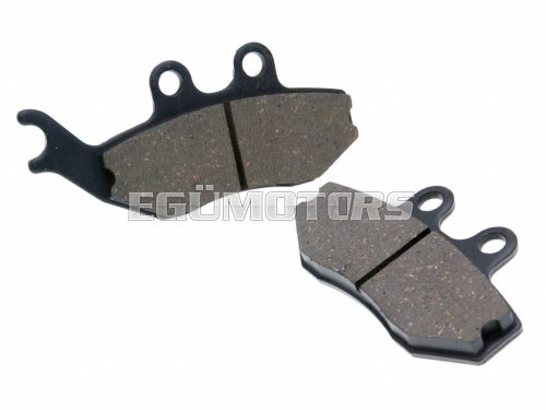 brake pads organic for Aprilia, Gilera, MBK, Yamaha, Derbi, Peugeot, Generic, Rieju = NK430.20