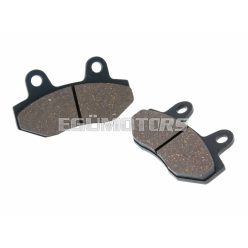   brake pads organic for Peugeot Speedfight 3, Hyosung GT, GV = NK430.21