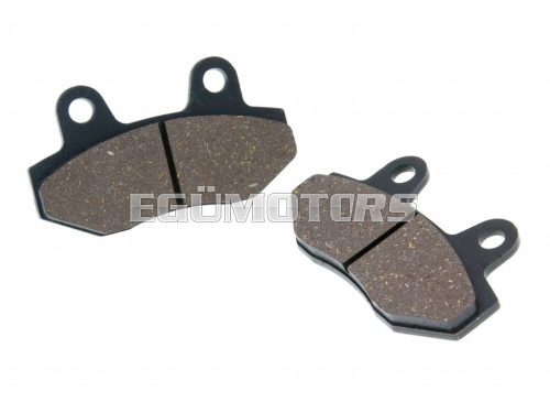 brake pads organic for Peugeot Speedfight 3, Hyosung GT, GV = NK430.21