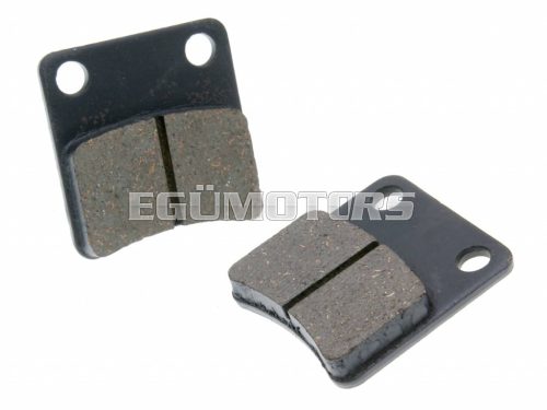 brake pads organic for Piaggio MP3 250-500, Honda Dio, Daelim Message, Cordi, Five = NK430.12