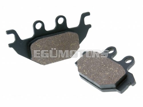 brake pads organic for Kymco KXR, MXU, Maxxer, UXV, SYM Quad Lander, Yamaha MT, YZF-R = NK430.26