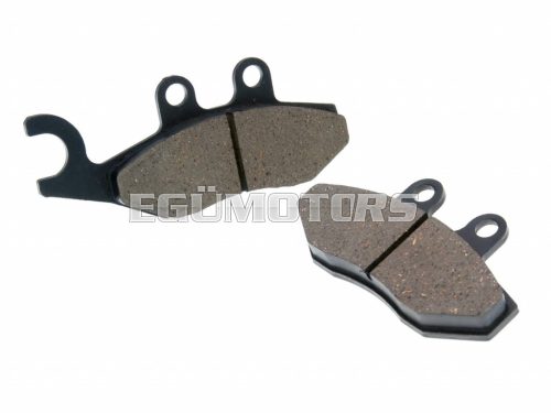 brake pads organic for Aprilia, Derbi, Gilera, Piaggio, Vespa = NK430.10