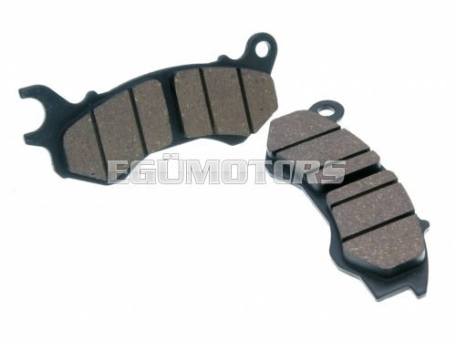 brake pads organic for Honda PCX 125 (10-), NSC, Vision, Peugeot = NK430.14