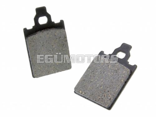 brake pads organic for Piaggio Quartz, Italjet Formula, Piaggio SKR