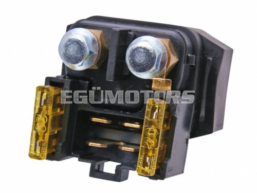 starter solenoid / relay for Yamaha X-Max 125, 250, VMX-17, XJ6, XP 500, XT 660, YFM 350-660, YZF 1000