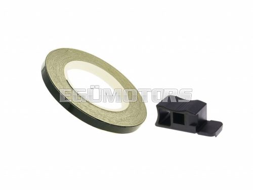 rim tape / wheel stripe 7mm - black - 600cm