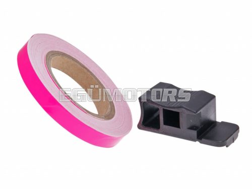 rim tape / wheel stripe 7mm - pink - 600cm