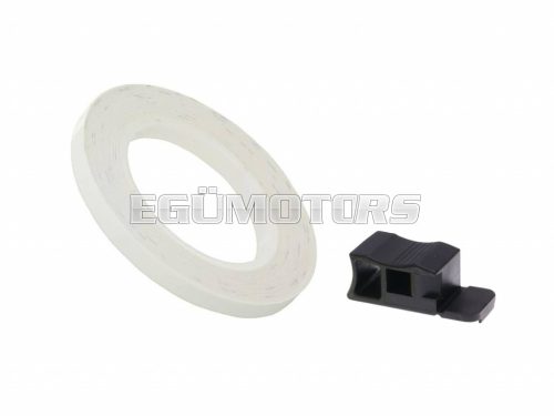 rim tape / wheel stripe 7mm - white - 600cm