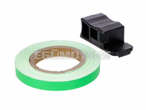 rim tape / wheel stripe 7mm - green - 600cm