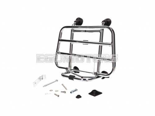 front luggage rack / carrier chromed for Vespa Primavera, Sprint 50-125cc (2013-)