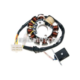  101 Octane gyújtásalaplap, 11 tekercses, 6 tűs, GY6 125, 150cc