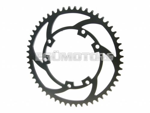 sprocket premium-quality 53 teeth 420 for Aprilia, Derbi, Gilera, Rieju, Peugeot, MBK, Yamaha