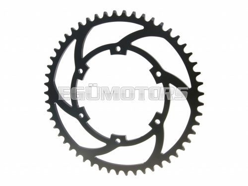 sprocket premium-quality 53 teeth 420 for Aprilia RS, RS4, SX, Derbi GPR, Senda DRD, Gilera SMT