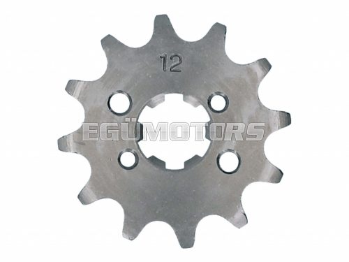 front sprocket 420 - 12 teeth for Derbi D50B0, EBE, EBS