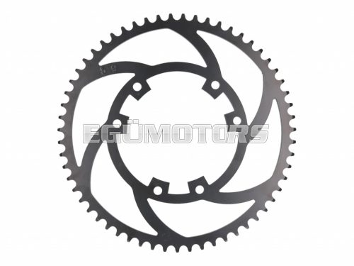 sprocket Premium 59 teeth 420 6-hole 102mm for Aprilia RX 50, Gilera RCR, Derbi Senda 50 R 2018- Euro4-