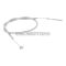 rear brake cable grey w/ male thread for Simson Schwalbe KR51/1
