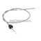 throttle cable silver-grey for Simson KR51/1 Schwalbe, KR51/2 Schwalbe, SR4-2 Star, SR4-3 Sperber, SR4-4 Habicht