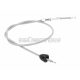 choke cable grey w/ set screw for Simson KR51/1, KR51/2 Schwalbe (1975-)