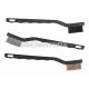 brush set 180mm steel, brass, plastics - 3 pcs