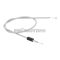 throttle cable grey for Simson S50, S51, S53, S83 w/ Amal, Arreche carburetor